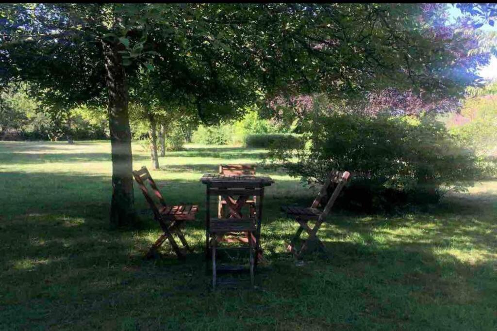 Cottage Normand Avec Sa Grande Piscine Chauffee Toute L Annee Sur Parc Arbore Et Clos En Plein Coeur De La Campagne Adapte Aux Kids Et Dog Friendly Saint-Antonin-de-Sommaire Zewnętrze zdjęcie