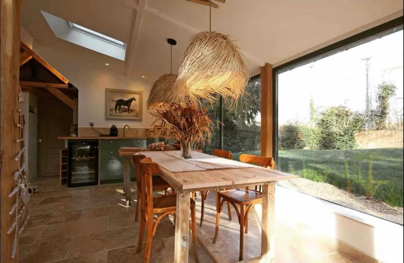 Cottage Normand Avec Sa Grande Piscine Chauffee Toute L Annee Sur Parc Arbore Et Clos En Plein Coeur De La Campagne Adapte Aux Kids Et Dog Friendly Saint-Antonin-de-Sommaire Zewnętrze zdjęcie