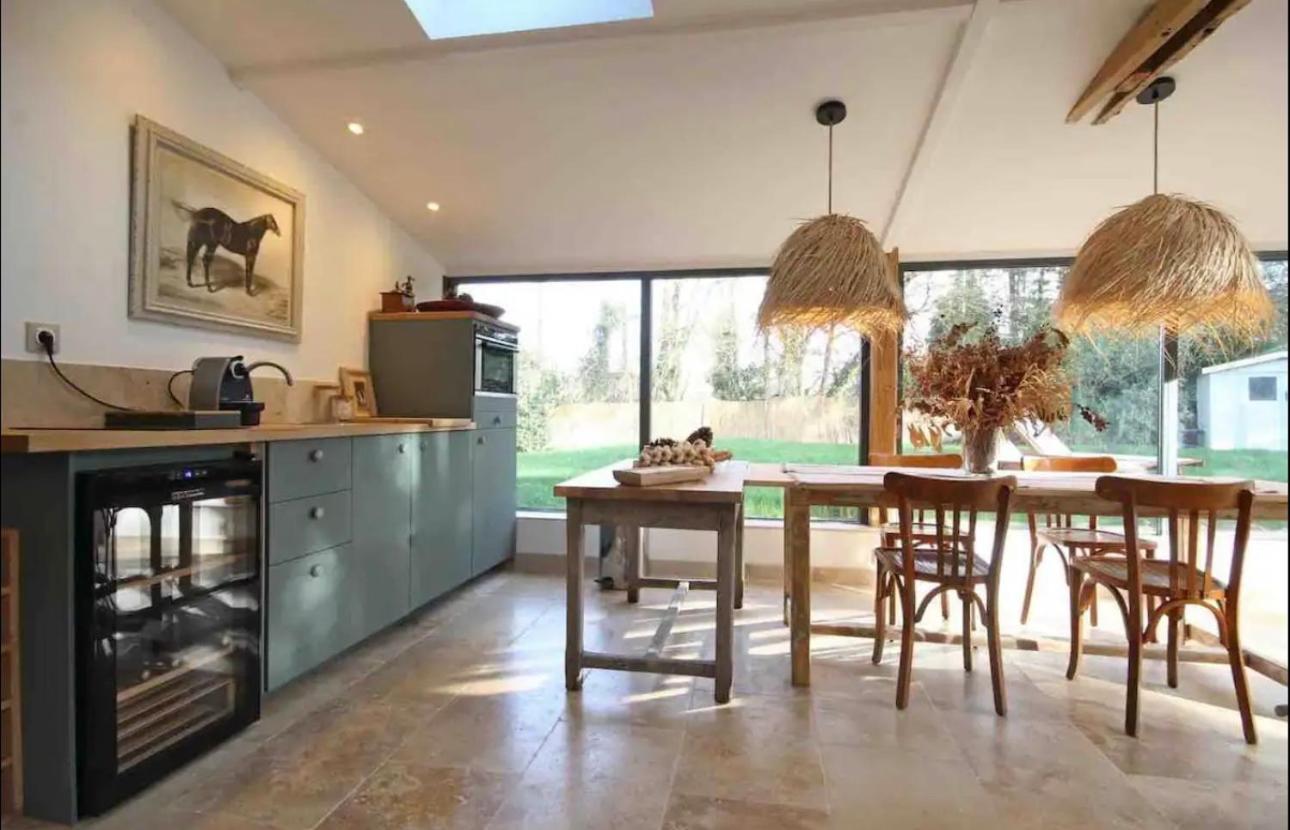 Cottage Normand Avec Sa Grande Piscine Chauffee Toute L Annee Sur Parc Arbore Et Clos En Plein Coeur De La Campagne Adapte Aux Kids Et Dog Friendly Saint-Antonin-de-Sommaire Zewnętrze zdjęcie
